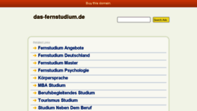 What Das-fernstudium.de website looked like in 2014 (9 years ago)