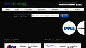 What Dealtherapy.com website looked like in 2014 (9 years ago)