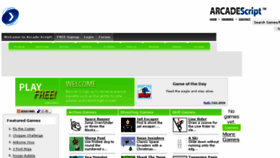 What Demo.arcadescript.com website looked like in 2014 (9 years ago)