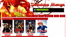 What Deliciousmanga.com website looked like in 2014 (9 years ago)
