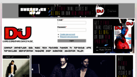 What Djmag.ae website looked like in 2014 (9 years ago)