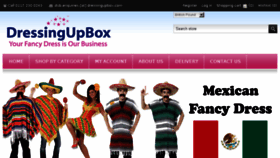 What Dressingupboxonline.co.uk website looked like in 2014 (9 years ago)