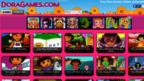 What Doragames.com website looked like in 2014 (9 years ago)
