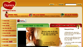 What Dumexvietnam.com website looked like in 2014 (9 years ago)