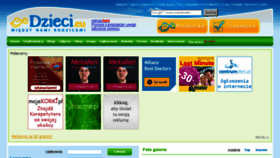 What Dzieci.eu website looked like in 2014 (9 years ago)