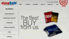 What Dynasafe.in website looked like in 2014 (9 years ago)