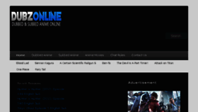 What Dubzonline.co website looked like in 2014 (9 years ago)
