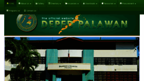 What Depedpalawan.com.ph website looked like in 2014 (9 years ago)