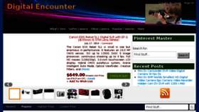 What Digitalencounter.com website looked like in 2014 (9 years ago)