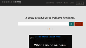 What Doodlehome.com website looked like in 2014 (9 years ago)