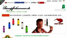 What Dampferhammer.de website looked like in 2014 (9 years ago)
