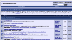 What Disease-treatment.com website looked like in 2014 (9 years ago)