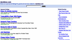 What Davidmsc.com website looked like in 2014 (10 years ago)