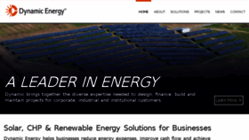 What Dynamicenergyusa.com website looked like in 2014 (9 years ago)