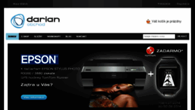What Darian.sk website looked like in 2014 (9 years ago)