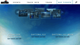 What Daytona500.com website looked like in 2014 (9 years ago)