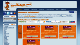 What Desreducs.com website looked like in 2014 (9 years ago)