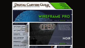 What Digitalcarversguild.com website looked like in 2014 (9 years ago)