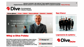 What Dive-adhoc.pl website looked like in 2014 (9 years ago)
