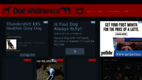 What Dog-wallpapers.com website looked like in 2014 (9 years ago)