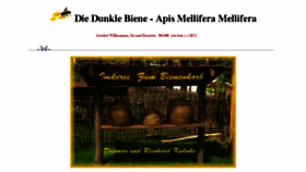 What Dunklebiene.de website looked like in 2014 (9 years ago)