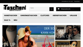 What Dein-taschen-shop.de website looked like in 2014 (9 years ago)