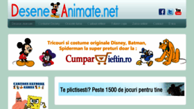 What Desene-animate.net website looked like in 2014 (10 years ago)