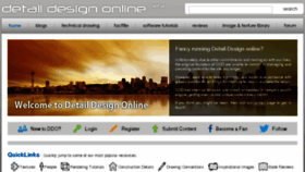 What Detaildesignonline.com website looked like in 2014 (9 years ago)