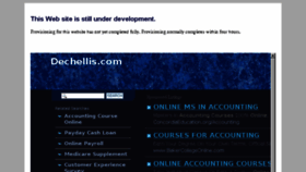 What Dechellis.com website looked like in 2014 (9 years ago)