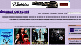 What Doramascoreanos.net website looked like in 2014 (9 years ago)