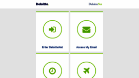 What Deloittenet.com website looked like in 2014 (9 years ago)