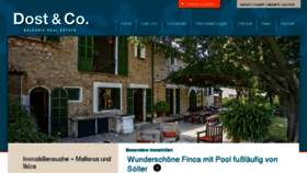 What Dostco-immobilien.de website looked like in 2014 (9 years ago)