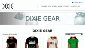What Dixieswag.com website looked like in 2014 (9 years ago)