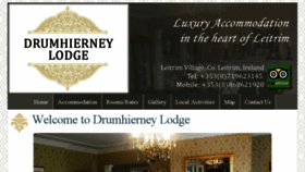 What Drumhierneylodge.com website looked like in 2014 (9 years ago)