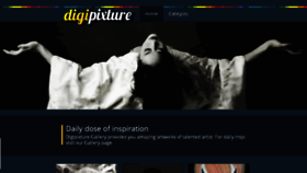 What Digipixture.com website looked like in 2014 (10 years ago)