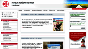 What Dhu-homepage.de website looked like in 2014 (9 years ago)