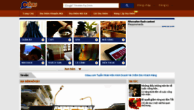 What Dulichhanoi.com website looked like in 2014 (9 years ago)