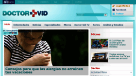 What Doctorvid.com website looked like in 2015 (9 years ago)