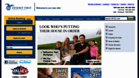 What Deseretfirstcu.org website looked like in 2011 (13 years ago)