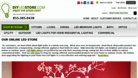 What Diyledstore.com website looked like in 2015 (9 years ago)