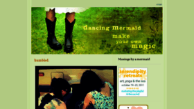 What Dancingmermaid.com website looked like in 2015 (9 years ago)