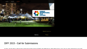 What Durbanfilmfest.co.za website looked like in 2015 (9 years ago)