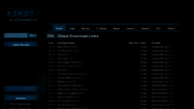 What Ddl.li website looked like in 2011 (15 years ago)