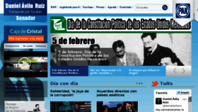What Danielavilaruiz.mx website looked like in 2015 (9 years ago)