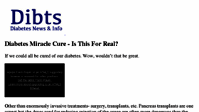 What Dibts.com website looked like in 2015 (9 years ago)