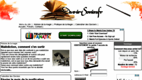 What Devenir-sorciers.fr website looked like in 2015 (9 years ago)