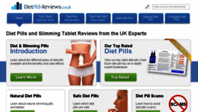 What Dietpill-reviews.co.uk website looked like in 2015 (9 years ago)