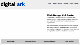 What Digitalark.co.uk website looked like in 2015 (9 years ago)
