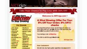 What Discountcigarettes.net website looked like in 2015 (9 years ago)