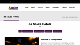 What Desouzahotels.com website looked like in 2015 (9 years ago)